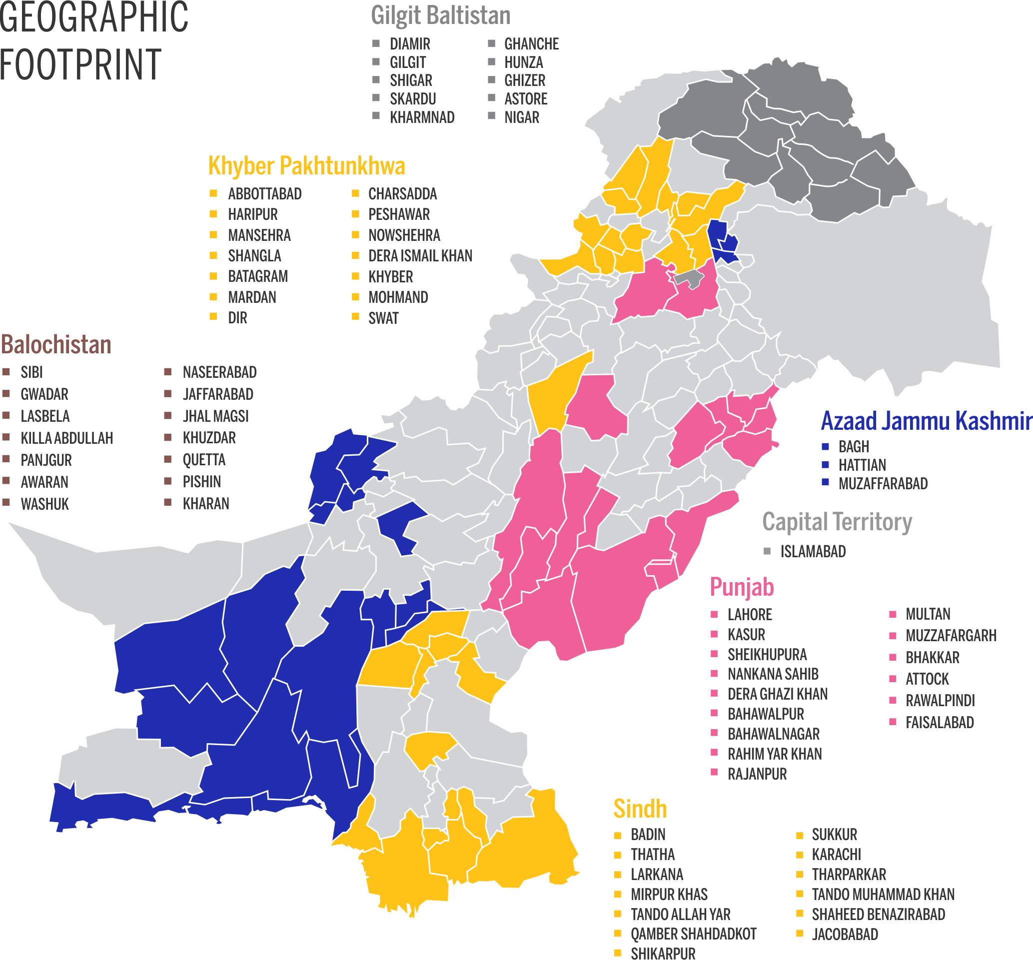 Alight Pakistan Geographic Footprint